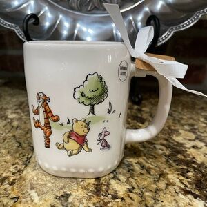 Disney Rae Dunn Winnie the Pooh LIFE IS FULL OF UPS and DOWN’S 19.5oz mug - NEW